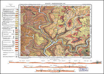 Produktbild 1 für den Artikel: Historische Geologische Karte 1:25 000 5824 Gräfendorf (alte Nummer 64)