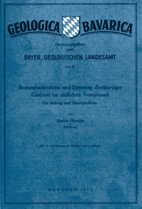 Produktbild 1 für den Artikel: Geologica Bavarica Band 51: Bestandsaufnahme und Deutung dioritartiger Gesteine im südlichen Vorspessart. Ein Beitrag zum Dioritproblem.