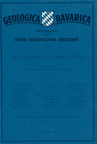 Produktbild 1 für den Artikel: Geologica Bavarica Band 55: Geologica Bavarica Varia.