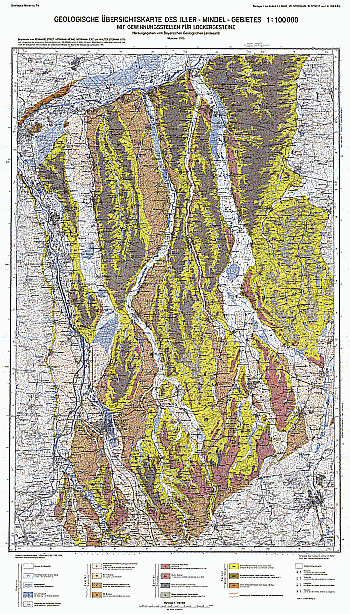 Produktbild 1 für den Artikel: Geologica Bavarica mit Geologischer Sonderkarte Band 74: 125 Jahre Geologische Landesaufnahme in Bayern. Arbeiten aus dem Bayerischen Geologischen Landesamt.