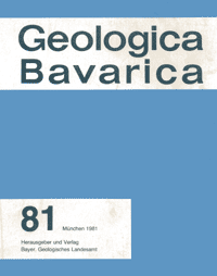 Produktbild 1 für den Artikel: Geologica Bavarica Band 81: Die Tiefbohrung Vorderriß 1 (Kalkalpen Bayern).