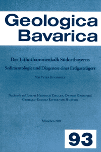 Produktbild 1 für den Artikel: Geologica Bavarica Band 93: Der Lithothamnienkalk Südostbayerns-Sedimentologie und Diagenese eines Erdgasträgers. -Nachrufe auf J.H. Ziegler, O. Ganss und G.-R. Ritter v. Horstig.