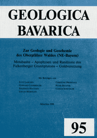 Produktbild 1 für den Artikel: Geologica Bavarica Band 95: Zur Geologie und Geochemie des Oberpfälzer Waldes (NE-Bayern). Metabasite-Apophysen und Randzone des Falkenberger Granitplutons-Goldvererzung.