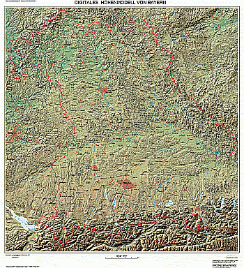 Produktbild 1 für den Artikel: Geologica Bavarica mit Reliefkarte, Band 107, Zur Geologie der Nordostbayerischen Grundgebirgsregion sowie Digitales Höhenmodell von Bayern