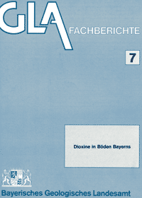 Produktbild 1 für den Artikel: Fachbericht Band 7: Dioxine in Böden Bayerns. Gehalte polychlorierter Dibenzodioxine (PCDD) und polychlorierter Dibenzofurane (DCDF) in Auflage- und Oberbodenhorizonten von Böden unterschiedlicher Nutzung und Immisionssituation.