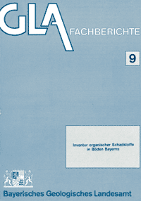 Produktbild 1 für den Artikel: Fachbericht Band 9: Inventur organischer Schadstoffe in Böden Bayerns. Chlorierte Kohlenwasserstoffe, polyzyklische aromatische Kohlenwasserstoffe und N-Herbizide in Böden unterschiedlicher Nutzung und Immissionssituation.