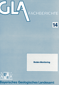 Produktbild 1 für den Artikel: Fachbericht Band 14: Boden-Monitoring. Flächenvariabilität von Stoffgehalten in Böden. Untersuchungen zum Verhalten radioaktiver Stoffe auf Monitoringflächen im Zeitraum 1990-94. Wiederholungsuntersuchungen an Dauerbeobachtungsflächen in Ba