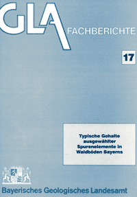 Produktbild 1 für den Artikel: Fachbericht Band 17: Typische Gehalte ausgewählter Spurenelemente.