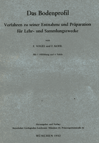 Produktbild 1 für den Artikel: Sonderband Das Bodenprofil, Verfahren zu seiner Entnahme und Präparation für Lehr- und Sammlungszwecke.