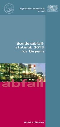 Detailansicht zu Sonderabfallstatistik 2013 für Bayern - Flyer