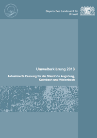 Detailansicht zu Umwelterklärung 2013 - Aktualisierte Fassung für die Standorte Augsburg, Kulmbach und Wielenbach