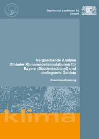 Detailansicht zu Vergleichende Analyse Globaler Klimamodellsimulationen für Bayern (Süddeutschland) und umliegende Gebiete