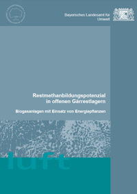 Detailansicht zu Restmethanbildungspotenzial in offenen Gärrestlagern