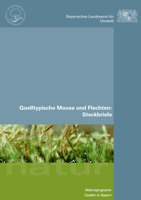 Detailansicht zu Quelltypische Moose und Flechten: Steckbriefe - Aktionsprogramm Quellen in Bayern