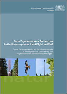 Erste Ergebnisse zum Betrieb des Antikollisionssystems Identiflight im Wald