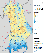 Detailansicht zu Mittlerer jährlicher Gesamtabfluss in Bayern, Periode 1971-2000 - Karten zur Wasserwirtschaft 1 : 1 250 000