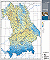 Detailansicht zu Mittlerer jährlicher Gesamtabfluss in Bayern, Periode 1971-2000 - Karten zur Wasserwirtschaft 1 : 500 000