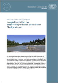 Detailansicht zu Langzeitverhalten der Wassertemperaturen bayerischer Fließgewässer