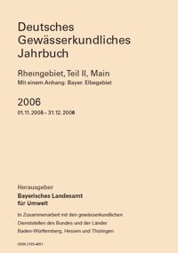 Detailansicht zu Deutsches Gewässerkundliches Jahrbuch - Rheingebiet, Teil II, Main 2006 - Mit einem Anhang: Bayer. Elbegebiet