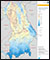 Detailansicht zu Average Annual Precipitation in Bavaria 1981-2010 - Maps for Water Management 1 : 1 250 000