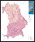 Detailansicht zu Mittlere jährliche reale Verdunstung in Bayern 1981-2010 - Karten zur Wasserwirtschaft 1 : 500 000