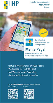 Länderübergreifendes Hochwasser Portal - Meine Pegel App